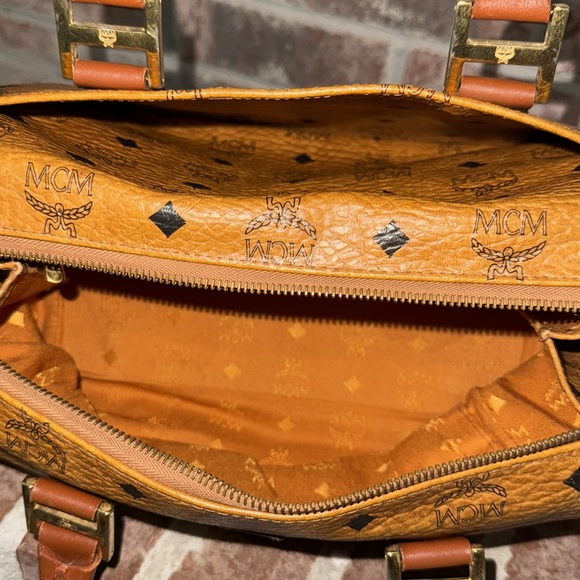 Womens MCM boston brown style bag style 2092D - Picture 13 of 13